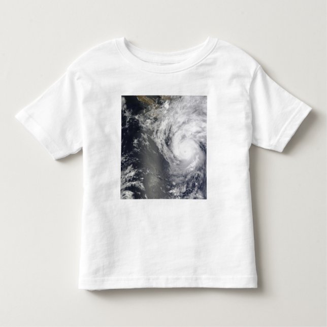 Hurricane Jimena over Baja California Toddler T-Shirt (Front)