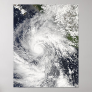 Hurricane Jimena Poster