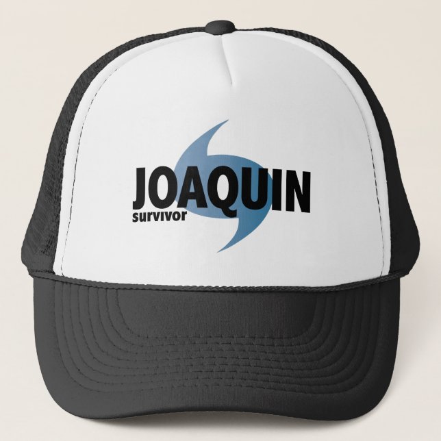 Hurricane Joaquin Survivor Trucker Hat (Front)
