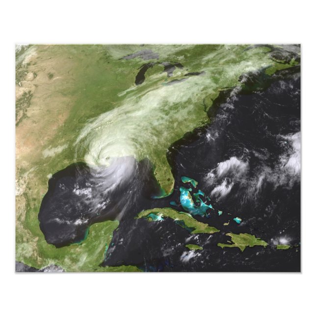 Hurricane Katrina Photo Print (Front)