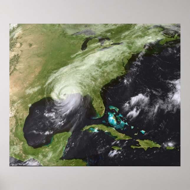 Hurricane Katrina Poster (Front)