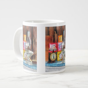Hurricane Lamp and Scale Large Coffee Mug