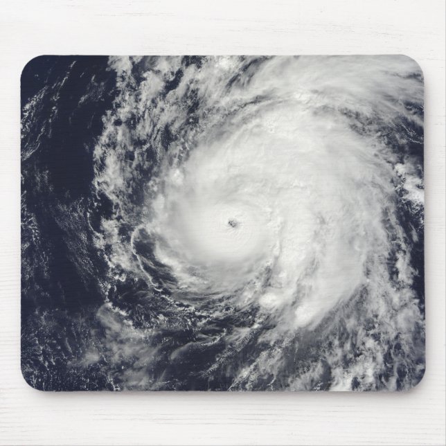 Hurricane Neki west of Hawaii Mouse Pad (Front)