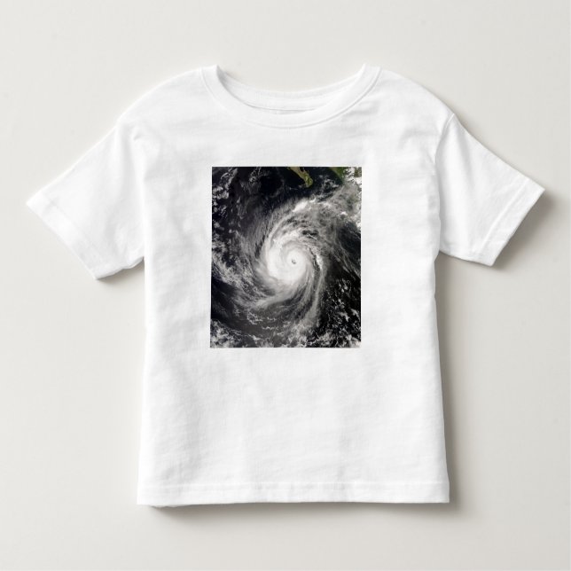 Hurricane Norbert off Mexico Toddler T-Shirt (Front)