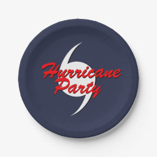 Hurricane Party Your Colours Paper Plates