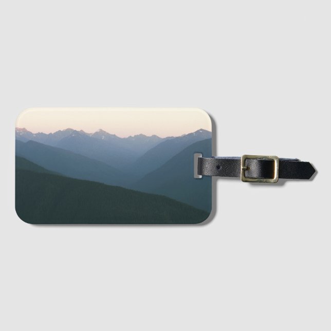 Hurricane Ridge Luggage Tag (Front Horizontal)