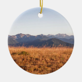 Hurricane Ridge Olympic National Park Gift Ceramic Ornament