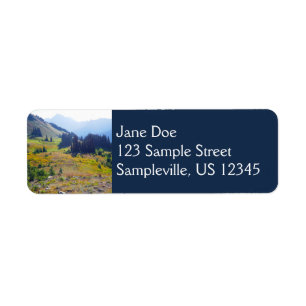 Hurricane Ridge Trail Return Address Label