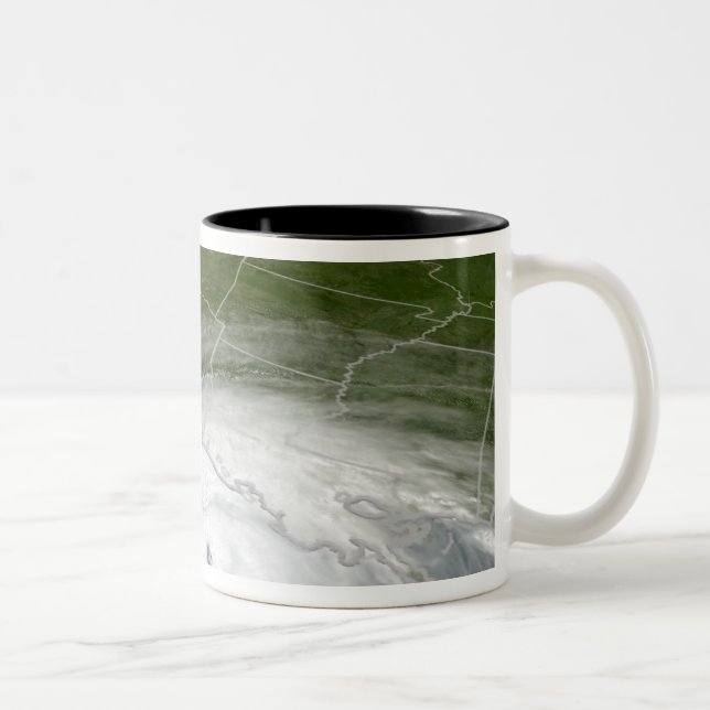 Hurricane Rita 2 Two-Tone Coffee Mug (Right)