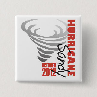 Hurricane Sandy 2012 15 Cm Square Badge