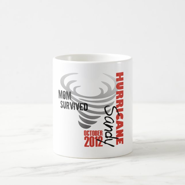 Hurricane Sandy 2012 Coffee Mug (Center)