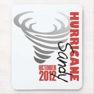Hurricane Sandy 2012 Mouse Pad