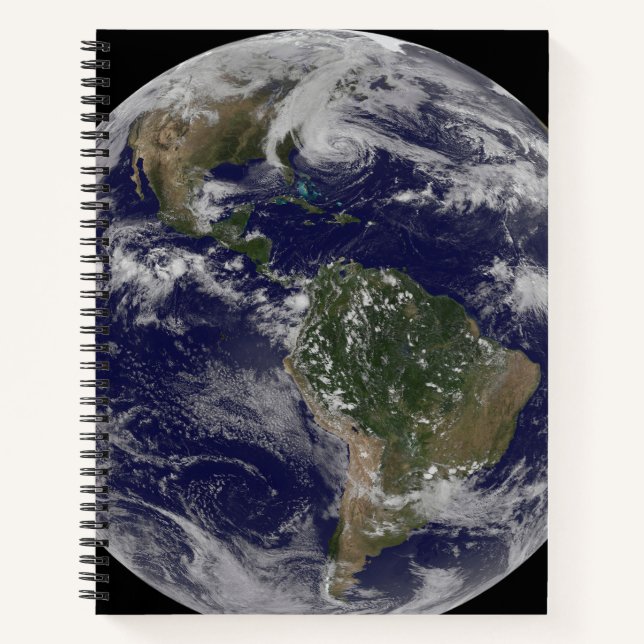 Hurricane Sandy Along The East Coast Of The Us. 2 Notebook (Front)