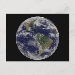 Hurricane Sandy Along The East Coast Of The Us. 2 Postcard