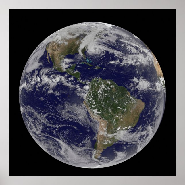 Hurricane Sandy Along The East Coast Of The Us. 2 Poster (Front)