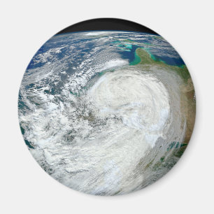 Hurricane Sandy Along The East Coast Of The Us. 3 Magnet