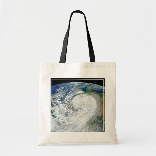 Hurricane Sandy Along The East Coast Of The Us. 3 Tote Bag (Front)