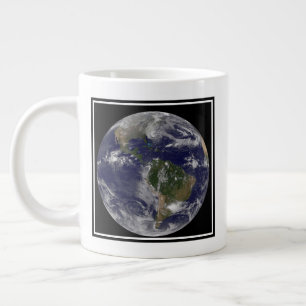 Hurricane Sandy Along The East Coast Of The Us. Large Coffee Mug