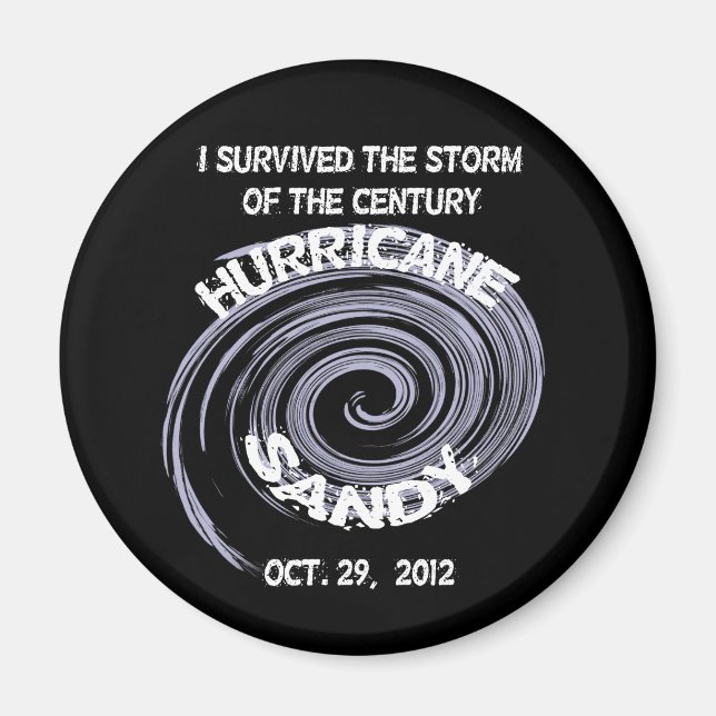 Hurricane Sandy Magnet (Front)