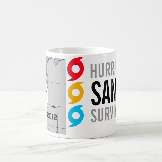 Hurricane Sandy Survivor Mug 1 (Center)