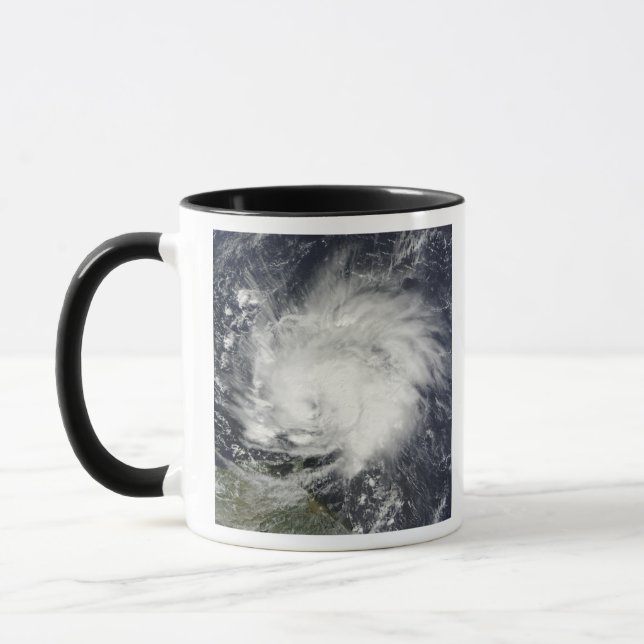 Hurricane Tomas over the Lesser Antilles Mug (Left)