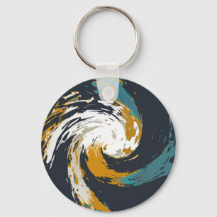 Hurricane Twirl Key Ring