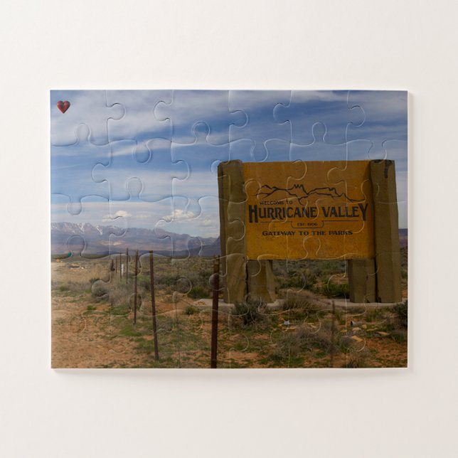 Hurricane Valley Utah Jigsaw Puzzle (Horizontal)