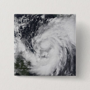 Hurricane Wilma in the Atlantic and Caribbean 15 Cm Square Badge