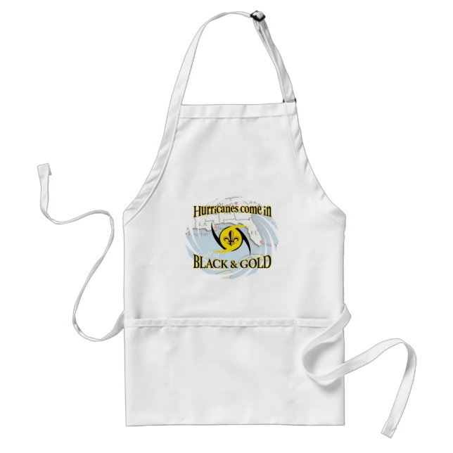 Hurricanes in Black & Gold Standard Apron (Front)