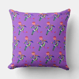 Hurry Hurry Lt Purple Cushion
