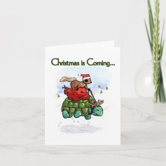 Hurrying for the Holidays Holiday Card