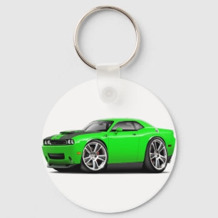 Hurst Challenger Lime Car Key Ring