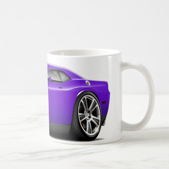 Hurst Challenger Purple Car Coffee Mug (Right)