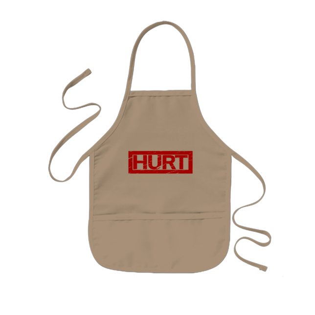 Hurt Stamp Kids Apron (Front)