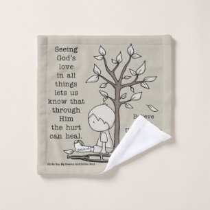 Hurts Can Heal Wash Cloth