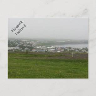 Húsavík, Iceland postcard