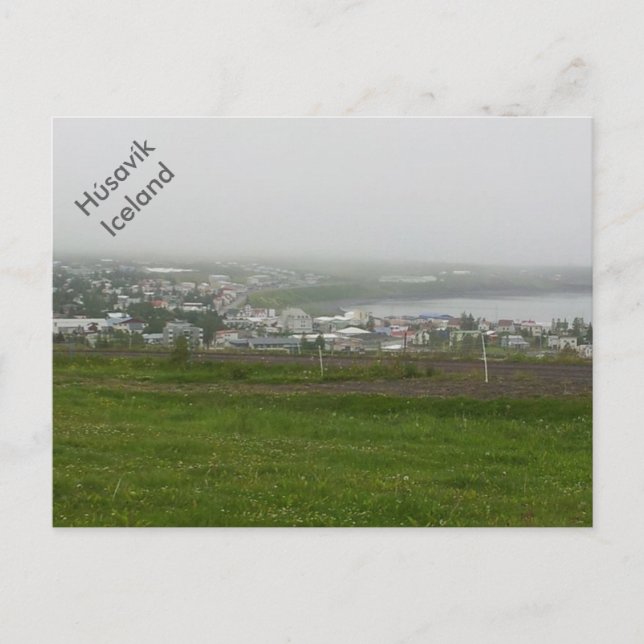 Húsavík, Iceland postcard (Front)