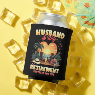 Husband and Wife Retirement Can Cooler