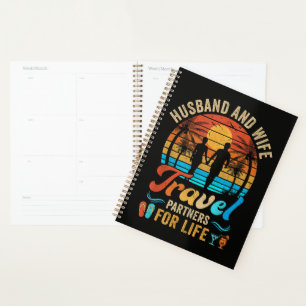 Husband and Wife Travel Partners for Life Beach Planner