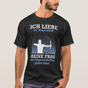 Husband Archer Dad Archery Men T-Shirt