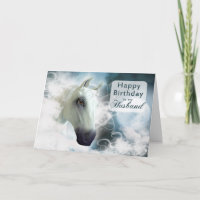 Husband birthday, Arabian spirit Horse