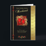 Husband Birthday Card - Happy Birthday Husband<br><div class="desc">Husband Birthday Card - Happy Birthday Husband</div>