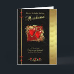 Husband Birthday Card - Happy Birthday Husband<br><div class="desc">Husband Birthday Card - Happy Birthday Husband</div>