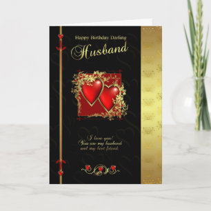 Husband Birthday Card - Happy Birthday Husband