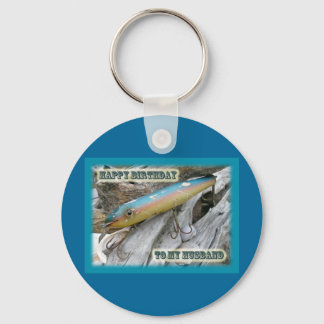 Husband Birthday Point Jude Cape Codder Lure Key Ring