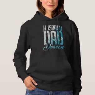 Husband Dad Deacon Church Minister Christian Chur Hoodie