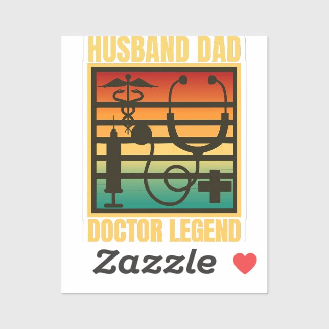Husband Dad Doctor Legend (Sheet)