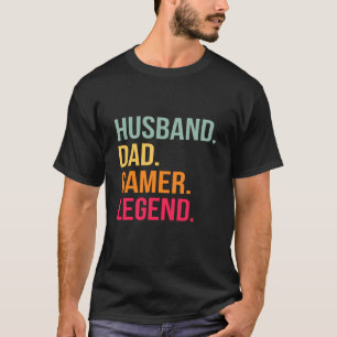 Husband Dad Gamer Legend T-Shirt