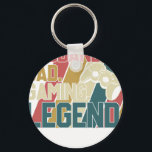 husband dad gaming legend key ring<br><div class="desc">A stylish keychain featuring a vintage classic car design. A perfect accessory for car lovers and collectors. Great for everyday use or as a small and thoughtful gift for classic car enthusiasts.</div>