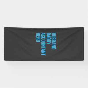 Husband Daddy Accountant Banner